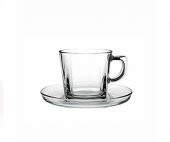 Paşabahçe Çay Fincan Takımı 95307 6Lı Carre 215cc/7oz - 2