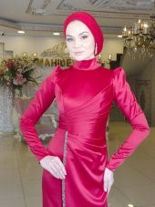 Lavin Kırmızı Abiye Elbise - 1