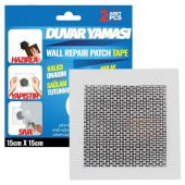 Duvar Yaması Tesisat ve Soba Borusu Delikleri İçin Kalıcı Onarım 15cmx15cm-2Adet - 3