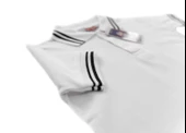 Beyaz Kısa Kol 6-16 Yaş Çocuk Okul Lakos Tişört/T-Shirt -SİYAH ÇİZGİLİ BEYAZ - 3