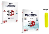 3D Yayınları Tyt Video Destekli Matematik Defter ve Soru Bankası Seti - 1