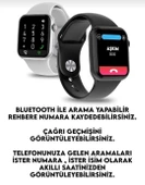 T500 + Pro Smart Watch Bluetooth Çağrı Apple & Android Uyumlu Akıllı Saat-siyah - 5