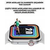 T500 + Pro Smart Watch Bluetooth Çağrı Apple & Android Uyumlu Akıllı Saat-siyah - 4