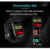 T500 + Pro Smart Watch Bluetooth Çağrı Apple & Android Uyumlu Akıllı Saat-siyah - 7