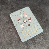 Cep Ayna Makyaj Çanta Seyahat Taşınabilir Ayna Kozmetik Büyüteç Kompakt - 1