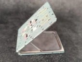 Cep Ayna Makyaj Çanta Seyahat Taşınabilir Ayna Kozmetik Büyüteç Kompakt - 5