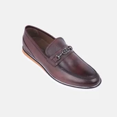 MARCOMEN 15126 İNCE TABAN TOKALI LOAFER DERİ ERKEK AYAKKABI - 1