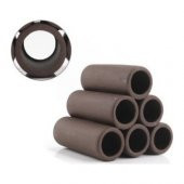 Karides Seramik Borular 6Lı Kahve 7Cm - 1