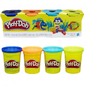 Hasbro Play-Doh Oyun Hamuru 4 Lü 448Gr - 1
