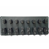 Bfy Switch Panel 8'li Kırmızı Işıklı Sigortalı - 2