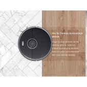 Roborock S5 Max Vacuum Cleaner Siyah Akıllı Robot Süpürge ve Paspas - 4