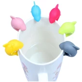Silikon Köpek Balığı Kupa Belirteci - 2