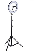 Selfie Led Işık 10inç Youtube,Makyaj,Kuaför 26cm-2m Stand - 1