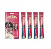 M-Pets Köpek Ödülü Creamy Somon Balıklı 4 x 15 Gr - 3