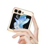 Galaxy Z Flip 5 Kılıf Kıpta Lensli Kılıf - 7