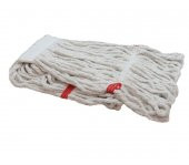 Cod-Ex Çift Kovalı Temizlik Seti Yedek Islak Mop Dar Pamuklu Beyaz - 17 Cm. - 450 Gr. - 1 Adet - 1