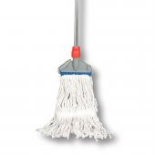 Cod-Ex Dar Yedek Islak Mop Püskül Paspas Başlığı - Pamuklu - Beyaz - 17 Cm. - 450 Gr. - 3 Adet - 3