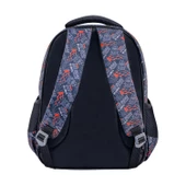 Muggle Okul Çantası Hot Roat Siyah Erkek Çocuk İlkokul Sırt Çantası thumbnail 3