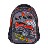 Muggle Okul Çantası Hot Roat Siyah Erkek Çocuk İlkokul Sırt Çantası thumbnail 1