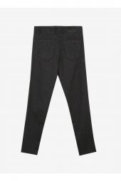 Süvari Normal Bel Normal Paça Slim Fit Siyah Erkek Pantolon PN2020500533 - 2