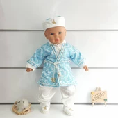 Yeni Şehzade Bebek Mevlüt Takımı Mavi - 1