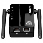 Everest EWR-812N 300 Mbps 2.4 GHz Wifi Repeater+AP Destekli Sinyal Genişletici - 1
