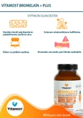 Vitamost BROMELAİN & KUERSETİN PLUS 90 TABLET 1250 MG - 3