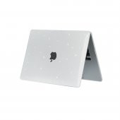 KNY Apple Macbook 15 inç Air 2023 M2 A2941 İçin Msoft AllStar Ön Arka Koruyucu Kapak Şeffaf - 3
