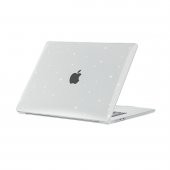 KNY Apple Macbook 15 inç Air 2023 M2 A2941 İçin Msoft AllStar Ön Arka Koruyucu Kapak Şeffaf - 4