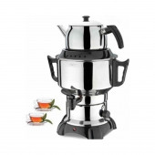 Armağan Elektrikli Çelik Semaver 3,5 Lt Inox Armağan - 1