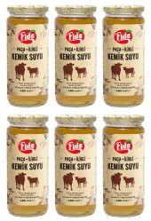 Fide Paça + İlikli Kemik Suyu 6 X 480 ML - 1