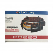 Uğur Çift Tepsili Fırın-Tepsileri Emaya Fırın-Çift Tepsili Yuvarlak Davul Fırın Uğur - 5