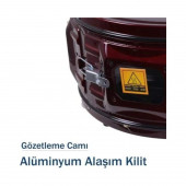 Uğur Çift Tepsili Fırın-Tepsileri Emaya Fırın-Çift Tepsili Yuvarlak Davul Fırın Uğur - 3