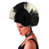 Mohican Mohawk Punk Peruk - 70 li 80 li Yıllar Peruk Model 5 thumbnail 2