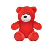Ayı 15 cm Kırmızı Pelüş Ayı Çocuk Oyuncak - 1