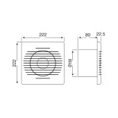 Mutlusan Me-Fan 150 Banyo Tuvalet Aspiratör 001 211 000150 00 00 - 1