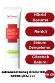 Cell Fushion C Advanced Clear Güneş Kremi Yağlı Ciltler İçin 50 ML - 1