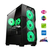 ROGAME RKT660317 INTEL i3 13100F 16GB 240SSD 1TB HDD 4GB GTX1650 Oyun Bilgisayarı thumbnail 1