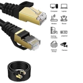 Cat 7 Patch Kablo Cat7 Ethernet Kablosu RJ45 İnternet Kablosu 40m thumbnail 4