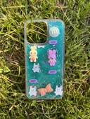 İphone 14 Uyumlu Sulu Simli Karakterli Telefon Kılıfı thumbnail 2