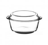 Paşabahçe Borcam Yuvarlak Kapaklı Tencere 59003 2100cc - 2