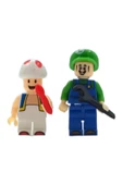 Legolarınıza Renk Katacak: Süper Mario ve Arkadaşları 6'lı Figür Seti 5cm. - 5
