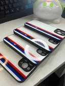 İphone 14 Plus M Performance Tasarımlı Cam Telefon Kılıfı thumbnail 3