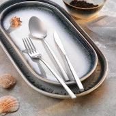 Schafer Hamburg 72 Parça Çatal Kaşık Bıçak Takımı-Gümüş06 - 1