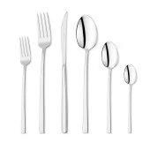 Schafer Hamburg 72 Parça Çatal Kaşık Bıçak Takımı-Gümüş06 - 2