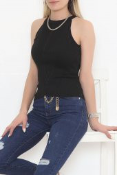 Halter Yaka Triko Atlet Siyah - 933.1019. - 3