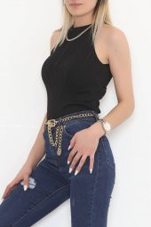 Halter Yaka Triko Atlet Siyah - 933.1019. - 4