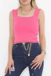 Kare Yaka Delikli Atlet Pembe - 924.1019. - 1