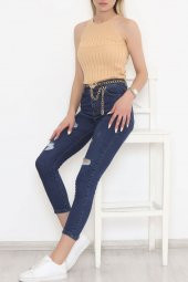 Halter Yaka Fitilli Atlet Sütlükahve - 943.1019. - 2