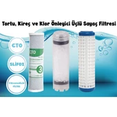 Sulook Şebeke Girişi 3 Aşama Su Arıtma Cİhazı Kireç Klor Küf Pas Tortu Tutcu Sistem - 2